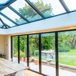 glass conservatory roof